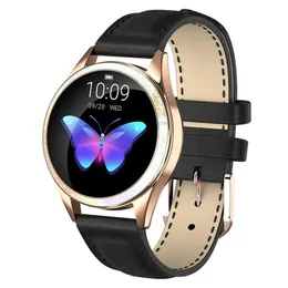 IP68 Waterproof Smart Watch Women Lovely Bracelet Rate Monitor Sleep Monitoring Smartband Connect IOS Android KW20253Y