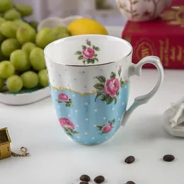 Mugs 450ml Real Bone China Tasse Chat Caffe Novelty Mug Creative Pumpkin Design Coffee Europe Ceramic Tea Milk Breakfast Cup