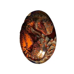 L￡mparas de mesa huevo drag￳n huevo hermoso y personalizado elaborado regalo de regalo de vacaciones port￡tiles Fine Workship2023