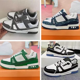 NEW 2022 summer breathable classic custom mens women casual shoes trainer designer sneakers printing low cut green red black white running shoe 39-44 e04