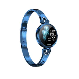relógio inteligente para mulher AK15 Smartwatchs Lady LCD SLCD SLIBE REMINHO DE CHAMADA DE CHAMADA DE CHAMADA DE Mensagem de fitness Rastreômetro de fitness Faixa cardíaca remota Android iOS Android iOS