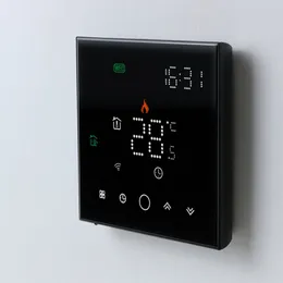 Smart Remote Control WiFi Thermostat 16A 5A Touch Warm Floor Temperature ler Electric Heating Gas Boiler Tuya APP 221119