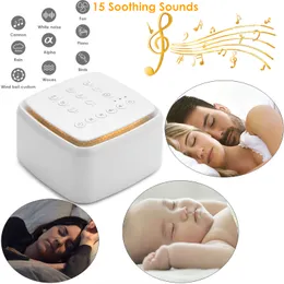 Portabla högtalare White Noise Machine Type-C Uppladdningsbar tidsinställd avstängning Sleep Sound för Sleeping Relaxation Baby Adult Office Travel 221119