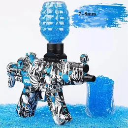 10000 Styck Gun Leksaksbomber Bollar Pärlor 7-8 mm Guns Leksaker Refill Ammo Gel Splater Ball Blaster Tillverkad av giftfri miljövänlig kompatibel med Splatter Gall Gun