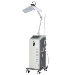 Dispositivo Jet Peel con sistema PDT per il ringiovanimento della pelle a LED per la rimozione dell'acne Dermoabrasione al diamante