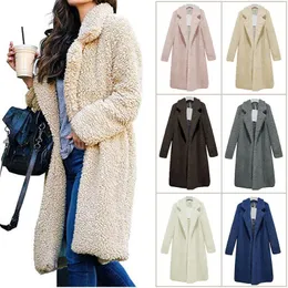 여자 모피 가짜 nedeins 가을 자켓 코트 따뜻한 겉옷 캐주얼 부드러운 가디건 펨메 겨울 울 221119