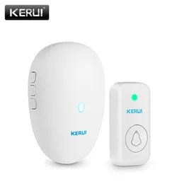 DOORBELLS KERUI M521ワイヤレスドアベルアウトドア57曲300mレンジスマートホームベルチャイムリング433MHz防水ボタンプラグアンドプレイ221119