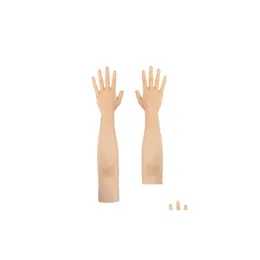 Party Masks Party Masks Sile Man Made High Level Realistic Glove Female Artificial Skin Lifelike Fake Hands Accessories Drop Deliver Dhumf