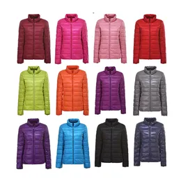 Kobiet Down Parkas Autumn Winter Women 90 Ultra Light Jacket Duck z kapturem z kapturem ciepły rękaw ciepły płaszcz Kobieta solidna przenośna zarośla 221121