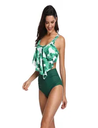 Şık kadınlar bölünmüş mayo kadın bikini kenar mayo moda mayo, ünlü yakuda online alışveriş mağazaları tarafından tasarlandı1229587