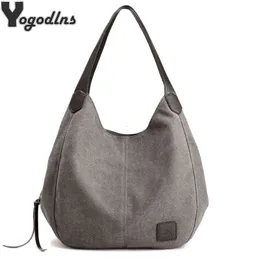 イブニングバッグYogodlns Quality Fashion Handbagかわいい女の子トートレジャーレディーキャンバスバッグモダンハンドバッグ221119