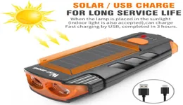 방수 자전거 경적 경고 경고 램프 태양 광 발전 자전거 라이트 USB 충전식 LED 사이클링 헤드 라이트 2000mah Lights7532833