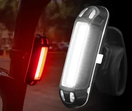 Bisiklet ışığı LED Güvenlik Uyarısı Işık arka kuyruk USB stili şarj edilebilir aksesuarlar su geçirmez3219574