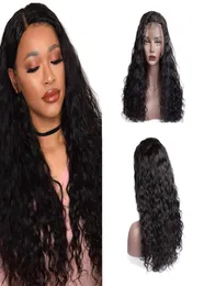 Modernsshow Water Virgin Human Hair Wigs 180 Densidad Lace completo Peluces de cabello humano brasile￱o para mujeres negras Preparado Remy Hair8069933