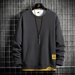 Herrenwesten Herren Sweatshirts Hip Hop Harajuku Hoodie Mode Streetwear Herren Hoodies Rundhalsausschnitt Langarm Freizeitkleidung Pullover 221121