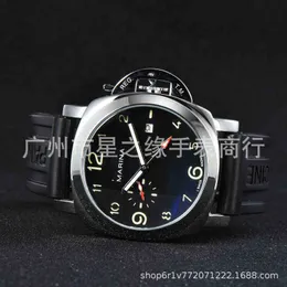 Limited Edition VS Carbonfaser-Keramik Paneraiswatch Pena Pane Series Fashion Watch Three Needle Small Running Second Men's