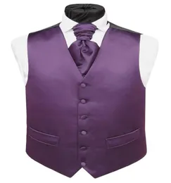 NOVO Classic Moda Purple Setin Tweed Vests Wood Ferringbone British Style Mens Suitador Alfaiate Slim Fit Blazer Casdem