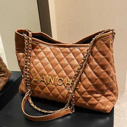 Factory Stores Are 95% Off Clearance Sales Lingge Chain Bag Women's Autumn and Winter 2023 New Fashion Premium High Capacity Versatile One Shoulder