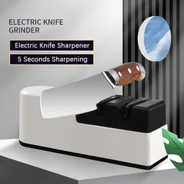 Shorpeners USB Electric Knife Автоматическое регулируемое для кухонных ножков инструмент для ножниц. Заострение домохозяйства быстро 221121