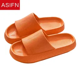 Asifn kadınlar kalın platform terlikleri yaz eva yumuşak taban slayt eğlence erkekler bayanlar kapalı banyo antislip ayakkabı zapatos de mujer j220716