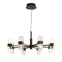 Ljuskronor ledde Post Modern Chandelier Lighting Hanging Lights For Living Room Decoration Designer Stylish Kitchen Dining Light Fixture