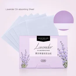 Tessuto 100Pcs Fogli che assorbono l'olio Protable Face Blotting Paper Wipes Cleanser Control Beauty Tools 221121