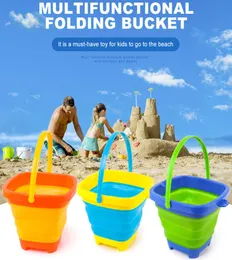 Tragbarer Strandschaufel Sandspielzeug faltbare zusammenklappbare Multi -Zweck -Plastikpail 4749665