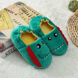 Slipper Kleinkind Kleinkind Pelzige Kinder Baby Warme Schuhe Jungen Mädchen Cartoon Weiche Sohlen Casual Flache Nette Hause Pantufa L221121