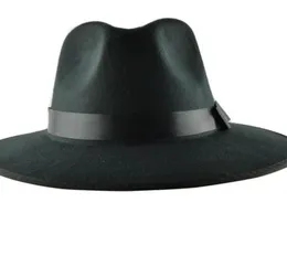 Wholeyoccas على طول القبعة الشتوية القبعة خمر مرحلة Cap Cap Visor British Men Sombreros Para Hombres Black Fedora Hats for Mens7345266