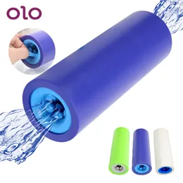 Masturbators OLO Artificial Vagina Male Masturbation Cup Portable Penis Delay Trainer Sex Products Toys For Man 221121