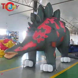 Atividades 6m Modelo de desenhour de dinossauro inflável de 20 pés de comprimento para Prak Advertising Yard Decoration With Air Blower