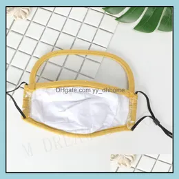 Maschere di design 2 in 1 Maschera per bambini Maschera per gli occhi Protezione per gli occhi Vae e filtri Pm2.5 Lavabile riutilizzabile Maschere in cotone per bambini Protettiva Desi Dhoht