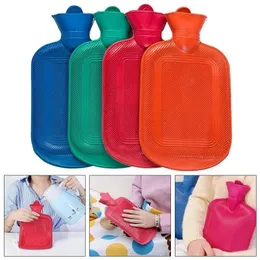 Home 500ml Water Injection Rubber Hot Waters Bottles Thick Winter Warm Water Bag Hand Feet Warmer Bottle