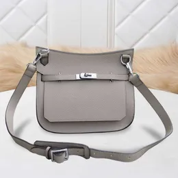 Sell designer bags on the cheap 2023 new leather windbreaker Leather Messenger Bag Women's gypsy women's