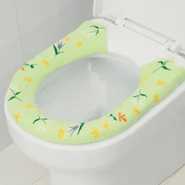 Coprisedili per WC Coprisedile Jacquard tipo a scatto Copertura calda Tappetino universale ispessito invernale Multicolore Opzionale