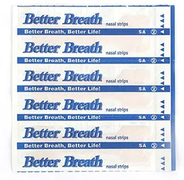 Cessazione del russamento 1000pcs Stop Nasal Strips Better Breathe Size 55x16mm Anti Patch Relax Sleep Aid Health Care Naso Sticker 221121
