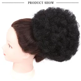 Mode schöner Donut Chignon Curly Synthetic Hair Bun Extensions Hochsteckfrisur in Haarpfichten 8inch 90G und 6 Zoll 45G6769621