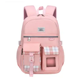 Backpacks Children Orthopedic School Bags For Girls Kids Satchel Primary Princess Backpack bag knapsack Sac Mochila 221122