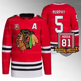 Chicago Blackhawks Jersey Black Custom Hockey Jersey With