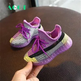AOGT Spring Baby Shoes Baby Bathits Birdling Boy Shoes Boy Girl Shoes Softfant Sneaker Brand Child Shoes 201222215m