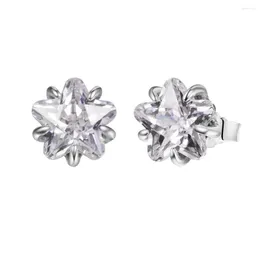 Stud Earrings CKK Celestial Sparkling Star Earring 925 Sterling Silver Jewelry Women Brincos Pendientes Aretes