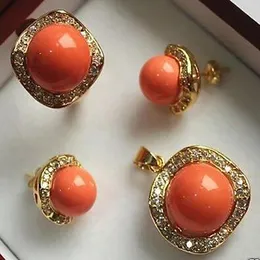 Ювелирные украшения мода апельсиновая оболочка серьги кольца наборы наборы с покрытием часы оптом Quartz Stone Cz Crystallefree Chain Ожерелье