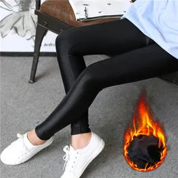 Damen Leggings CHRLEISURE Winter für Damen Warme Leggins Samtstrumpfhose Hohe Taille Thermostrumpfhose Dehnbare Hose 221122