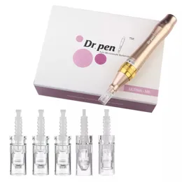 Hemanv￤nd Electric Beauty Microneedle Roller Dr. Pen M5 Microneedling Wireless Skincare DermaPen System Wrinkle Removal Micro Needle Skin Rejuvenation Tool