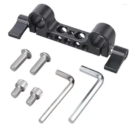 L￤tt dubbla 15mm LWS Rod Clamp Railblock f￶r kamera Rail Support System F￶lj fokus