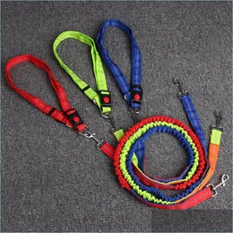 Dog Collars Leashes Waist Rope Dog Running Leashes Safe Walk Dogs Leash Walking Wings Pet Accessories Drop Delivery Home Garden Sup Dhpmq