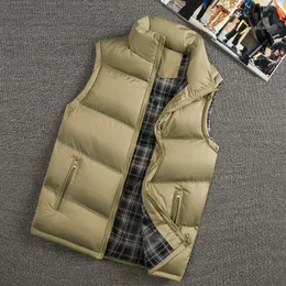 남성 조끼 세련된 가을 겨울 따뜻한 소매 소매 재킷 슬림 한 캐주얼 코트의 양복 조끼 웨스트 맨넨 88 221122