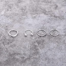 Eheringe 1PC Einfache Metall Farbe Runde Kugel Dünne Ring Für Frauen Mädchen Europa Trendy Welle Unregelmäßige Offene Engagement schmuck Anillo R4
