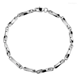 Bracelets de charme para sempre Love Mobius Salão de aço inoxidável para homens Acessórios de joias de homens presentes FJ021