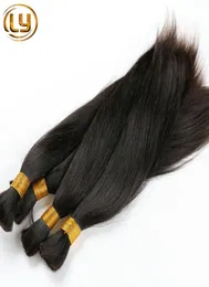 Ly Hair Mix Lunghezza Brasilian Bulk Hair Straight Human Bulk Bulk No Brasilian Dritta Bulk Braiding9402368